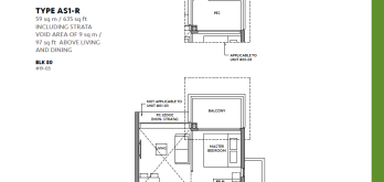 the-lake-garden-residences-yuan-ching-road-floor-plans-1-bedroom-plus-study-type-AS1-G-527sqft