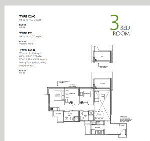 the-lake-garden-residences-yuan-ching-road-floor-plans-3-bedroom-type-C2-G-1012sqft