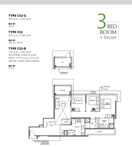 the-lake-garden-residences-yuan-ching-road-floor-plans-3-bedroom+study-type-CS2-G-1109sqft